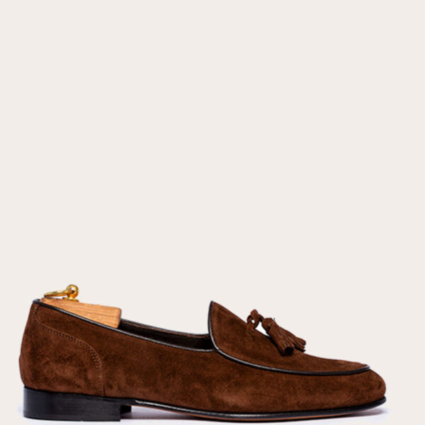 LOAFER NAPPIN SUEDE DRIVING SHOES